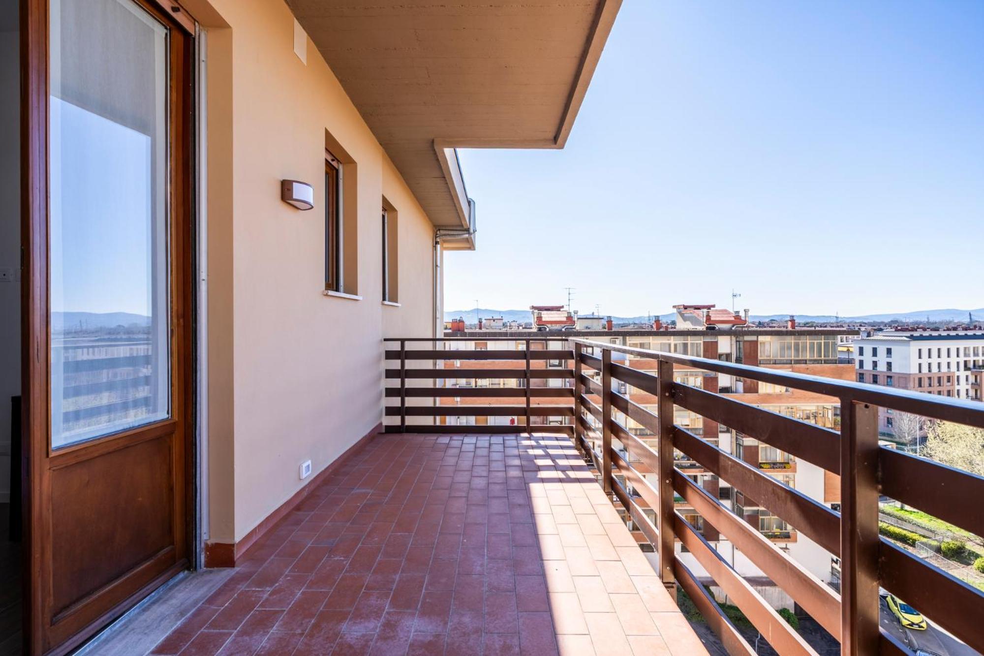Appartement New 2bdr - Panoramic Penthouse With Parking Space Florence